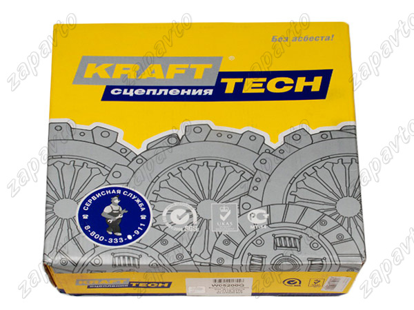 Сцепление 2101-2107 (корзина, диск, подшипник) KRAFT