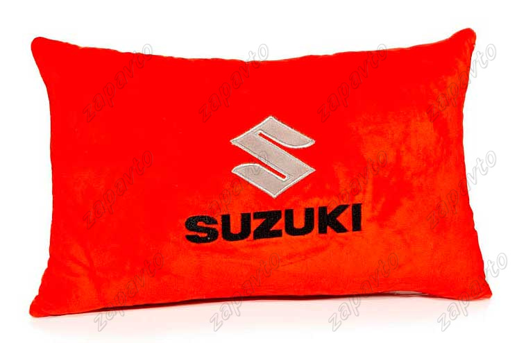 Подушка декоративная SUZUKI (красная)