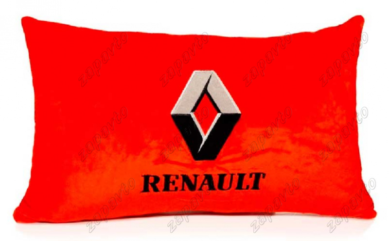 Подушка декоративная RENAULT (красная)