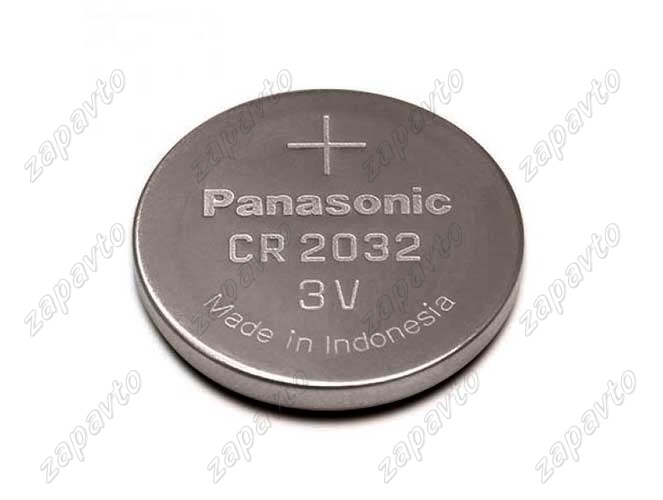Батарейка CR 2032 3V Panasonic (для ключа зажигания Калина, Приора, Гранта, Веста, Хрей, 2123)