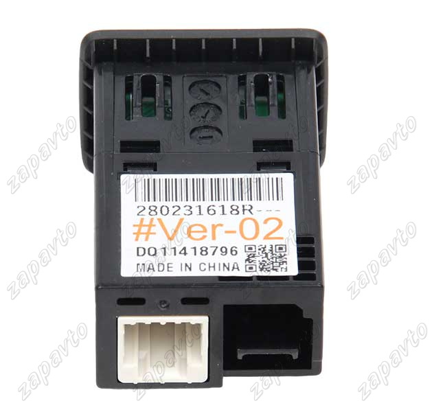 Розетка USB Веста NG, Renault Duster 1 порт 280231618R