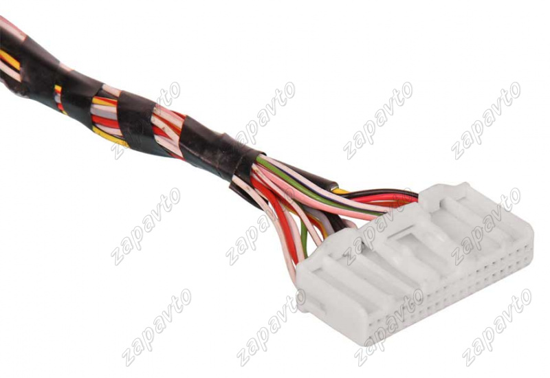 Разъем 40-pin 20 проводов для магнитолы Веста (аналог 1318389-1) белый LHE