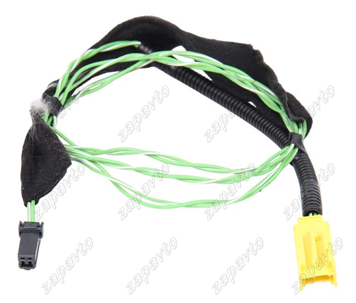 Жгут проводов подушки безопасности Приора (125см) разъем черный 174056-2 AMP