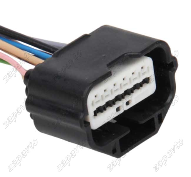 Разъем 12-pin 9 проводов гнездовой герметичный для Hyundai, Kia, Nissan 7283-8854-30 YAZAKI