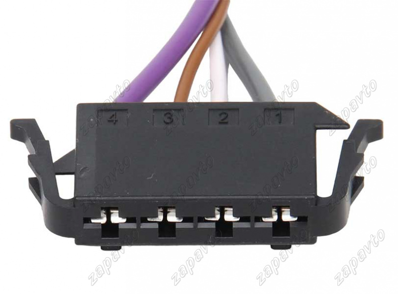 Разъем 4 pin 4 провода Ларгус 1355044-1 TE Connectivity