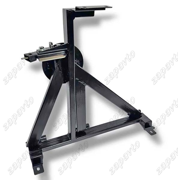 Кронштейн запасного колеса Ларгус (черный) Металл-Дизайн