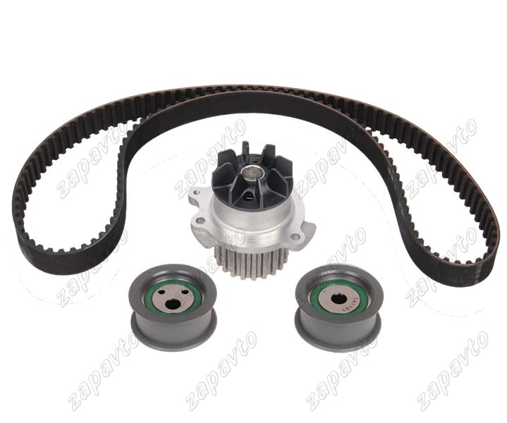 Ремень ГРМ 2112 +2 ролика натяжной, опорный + помпа POWER GRIP