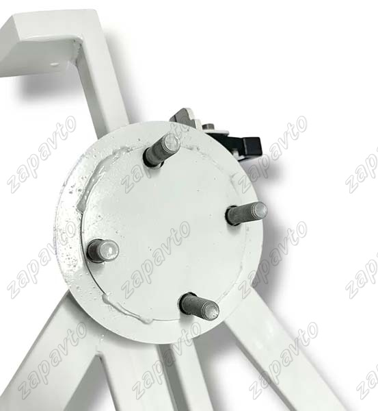 Кронштейн запасного колеса Ларгус (белый) Металл-Дизайн