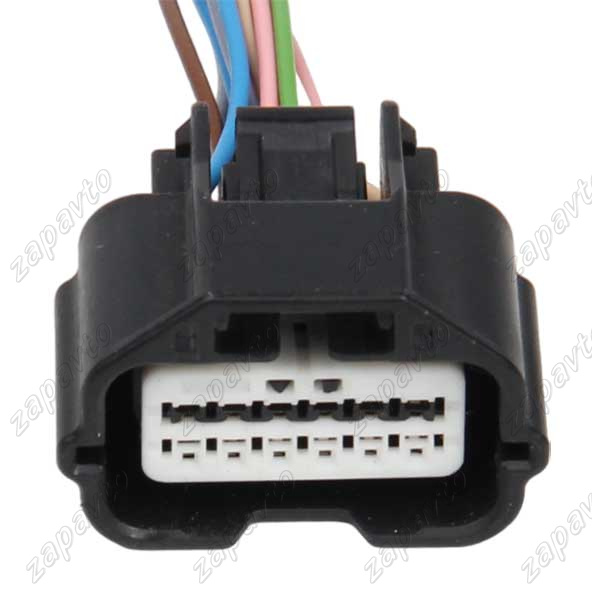 Разъем 12-pin 12 проводов гнездовой герметичный для Hyundai, Kia, Nissan 7283-8854-30 YAZAKI