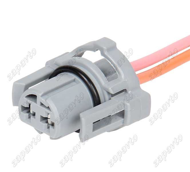 Разъем 2-pin 2 провода серый 240PC023S8008 для мотора стеклоподъемника двери Ларгус FL