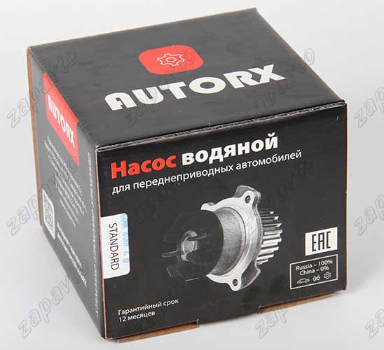 Насос водяной (помпа) 2109 8кл. Standard AUTORX