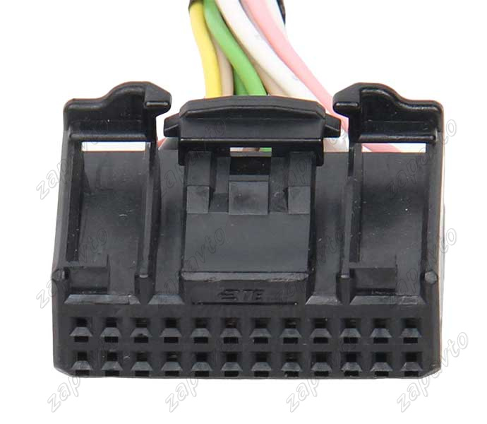 Разъем 24-pin 15 проводов Ларгус 1379668-1 TE Connectivity черный