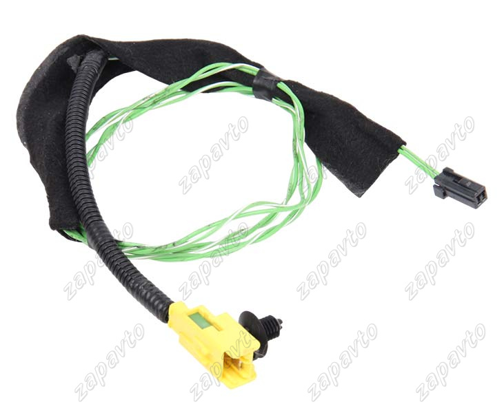 Жгут проводов подушки безопасности Приора (125см) разъем черный 174056-2 AMP