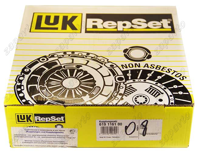 Сцепление 2108 (корзина, диск, подшипник) LUK Repset