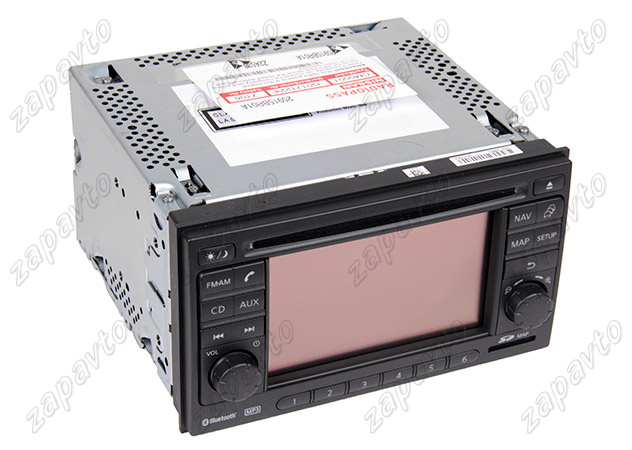 Автомагнитола штатная с навигацией 2 DIN CD-проигрыватель Nissan Connect 25915BR01A