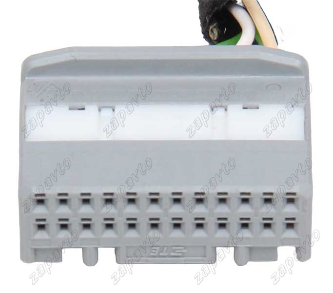 Разъем 24 pin 4 провода Ларгус 1379668-2 TE Connectivity серый