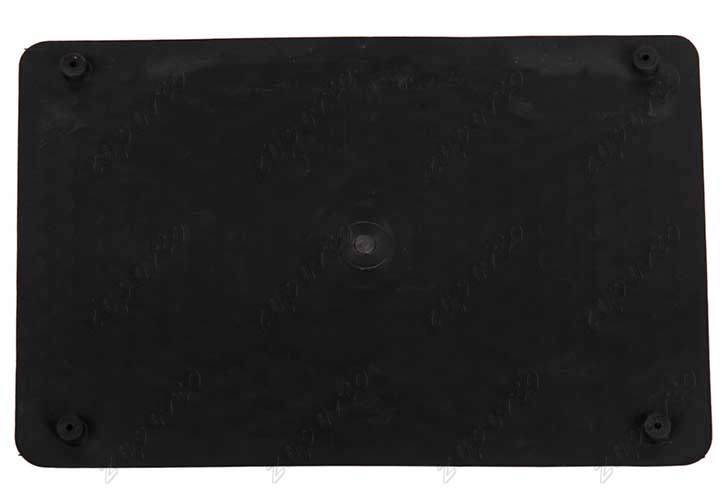 Подпятник для ковров EVA резиновый ромб черный
