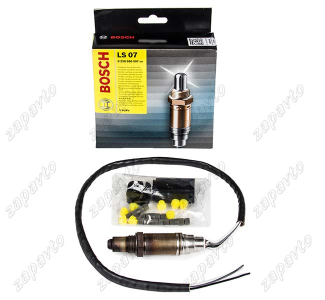 Датчик кислородный BOSCH универсальный 0 258 986 507 (в упаковке)