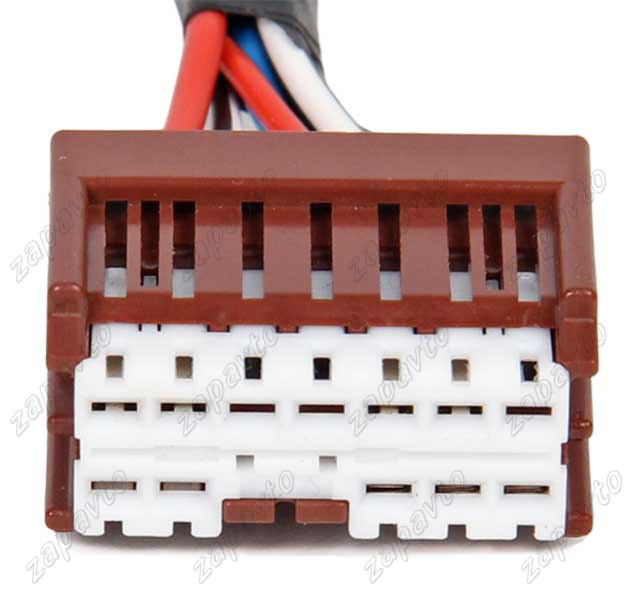 Разъем 12-pin 7 проводов коричневый ЦБКЭ Веста, Ларгус, Renault, Nissan 6098-6956 SUMITOMO