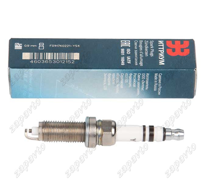 Свеча зажигания ЭЗ VR8SC+ 8кл. 2190 Гранта, Ларгус (двигатель 11182) Х Рей, Renault (H4M) 4шт