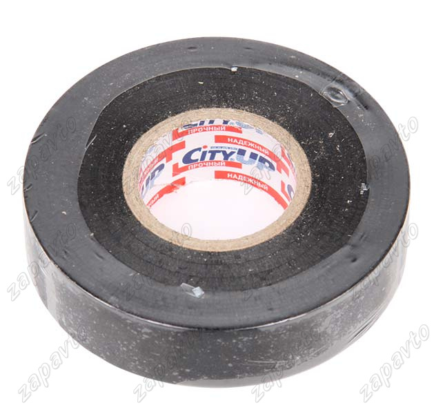 Изолента черная 19мм х 25м City UP