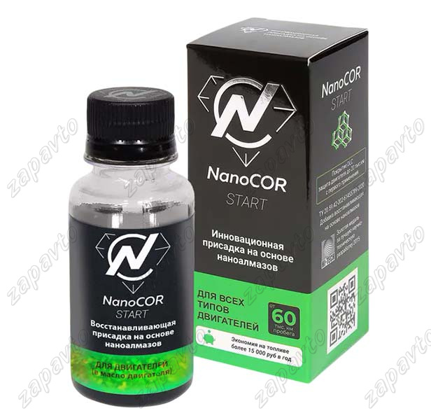 Иновационная присадка в масло на основе наноалмазов NanoCOR START