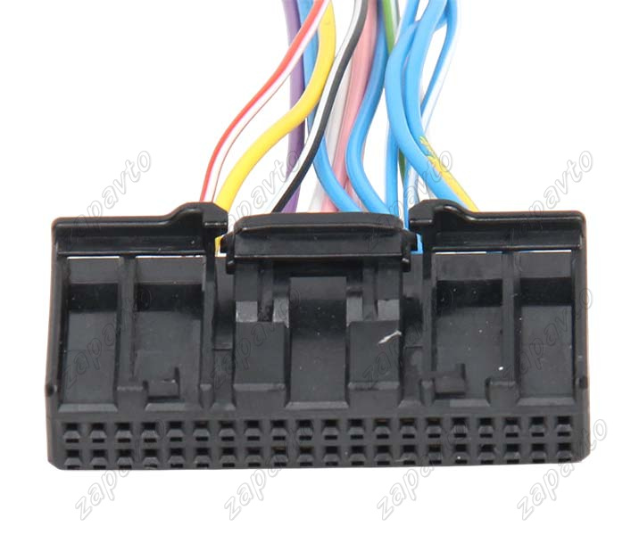 Разъем 40-pin 15 проводов Веста 1379671-1 черный TE Connectivity