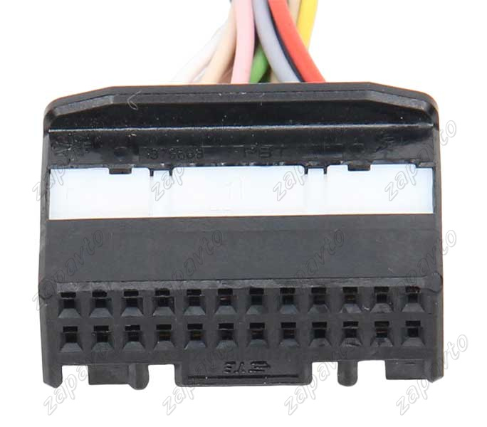 Разъем 24-pin 15 проводов Ларгус 1379668-1 TE Connectivity черный