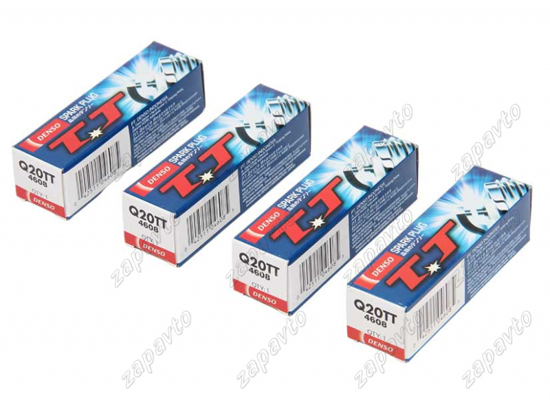 Свеча зажигания DENSO Q20TT-4/4608-4 16кл. инжектор 4шт.