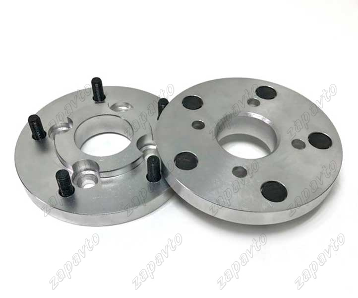 Проставка колеса переходная алюминиевая 4х98/5х139,7 58.6/98.5 25мм со шпильками, прицеп (4шт.) ZUZ