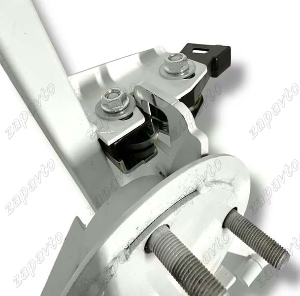 Кронштейн запасного колеса Ларгус (белый) Металл-Дизайн