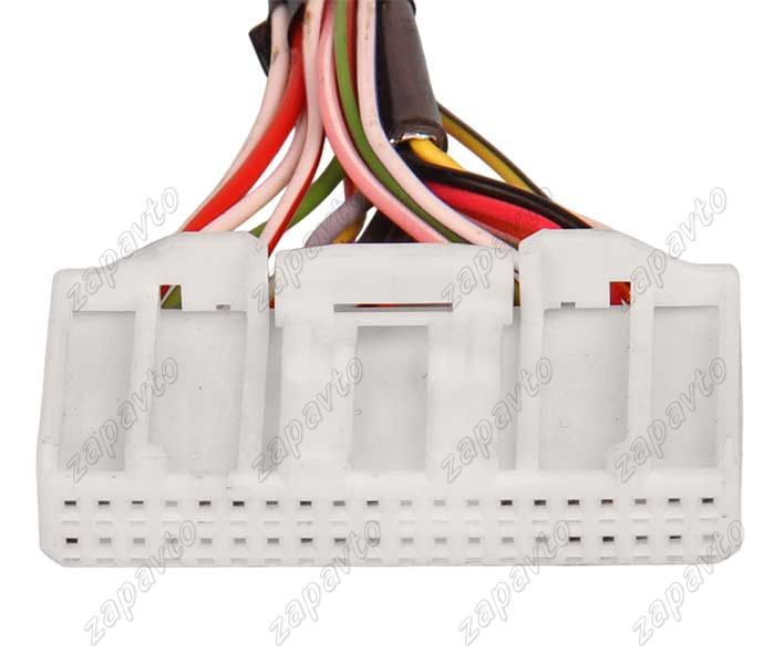 Разъем 40-pin 20 проводов для магнитолы Веста (аналог 1318389-1) белый LHE