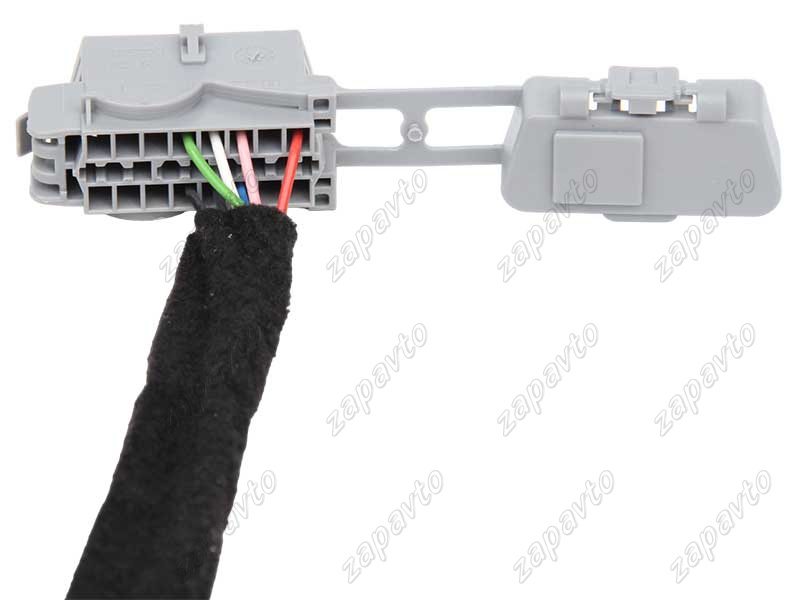 Разъем 16-pin 7 проводов диагностический OBD 2 Ларгус, Х рей, Renault Logan, Sandero DELPHI серый