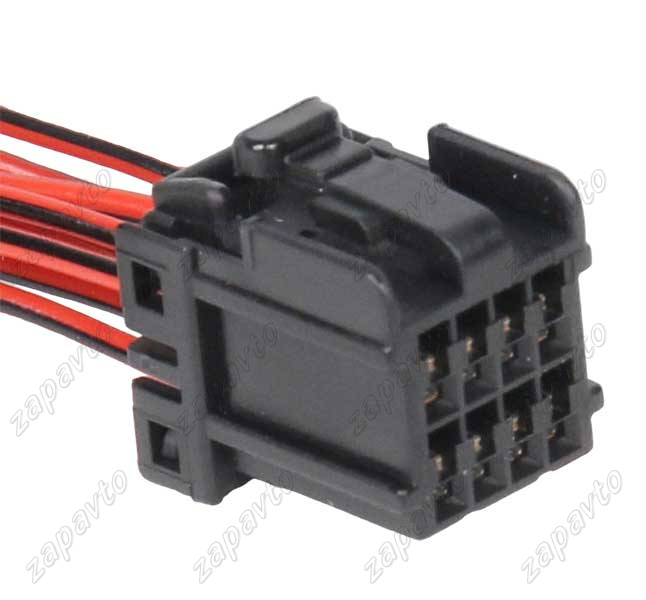 Разъем 8 pin 8 проводов для блока кнопок стеклоподъемника, электроусилителя Датсун 174044-2