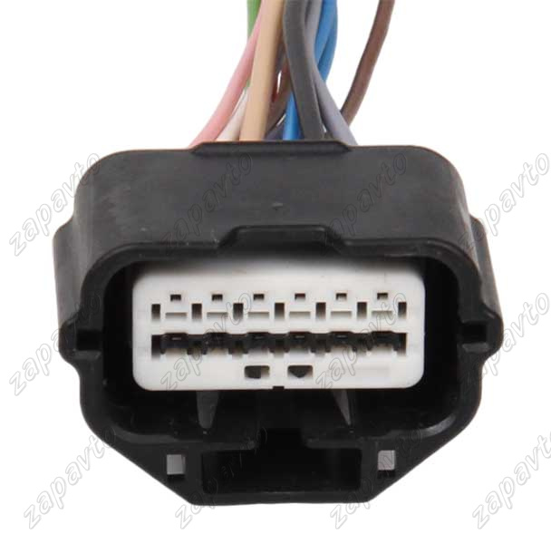 Разъем 12-pin 9 проводов гнездовой герметичный для Hyundai, Kia, Nissan 7283-8854-30 YAZAKI