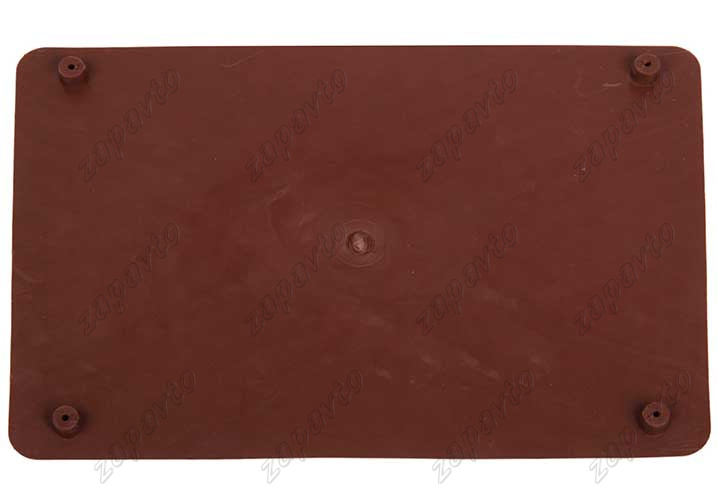 Подпятник для ковров EVA резиновый ромб коричневый
