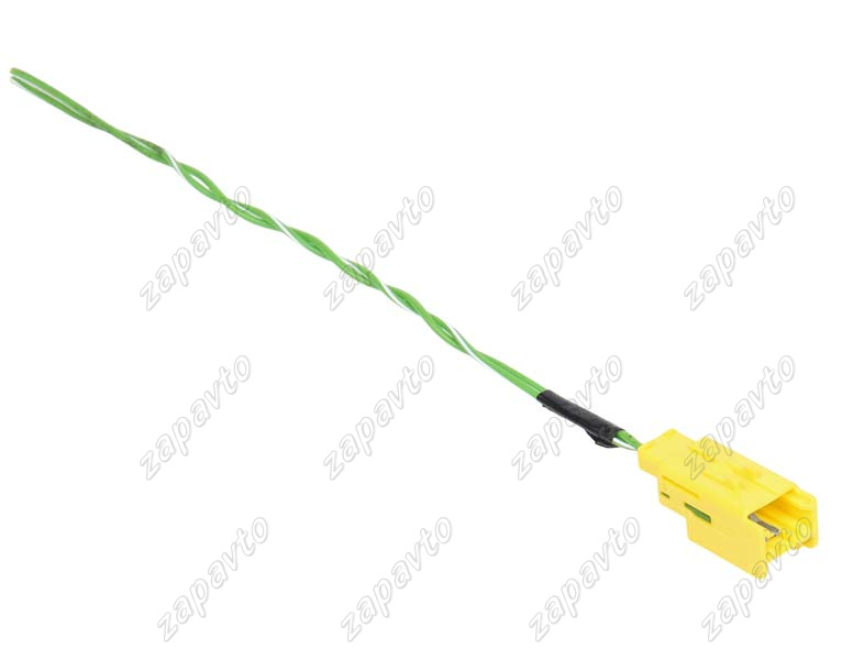 Разъем 3-pin 2 провода Веста жгута подушки безопасности желтый