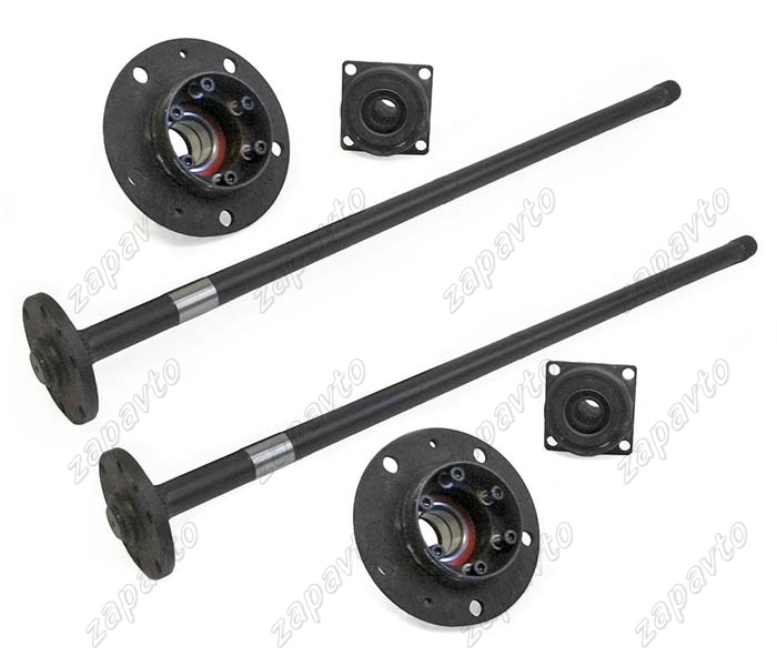 Полуось заднего моста 2123 Шевроле Нива разгруженного типа, 24 шлица VAL-rasing